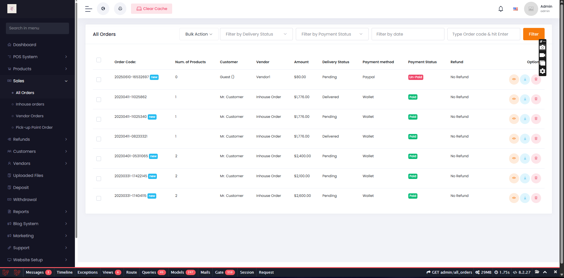 Order Management