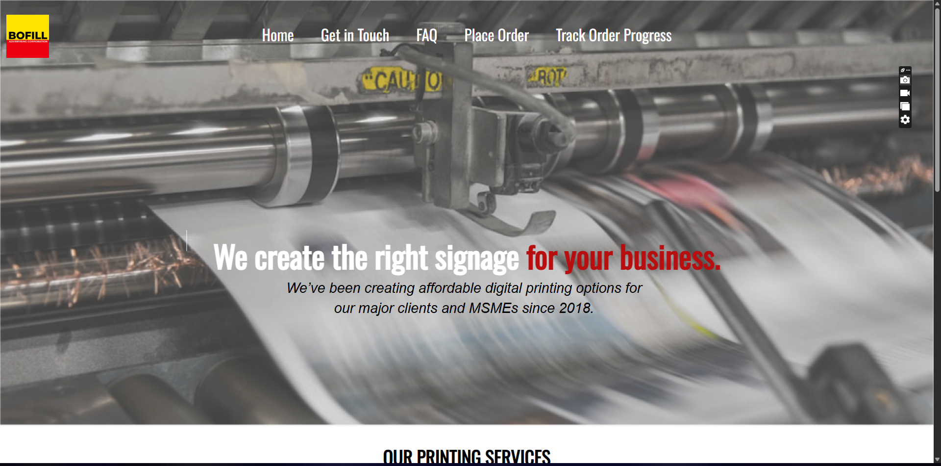 Printing Platform